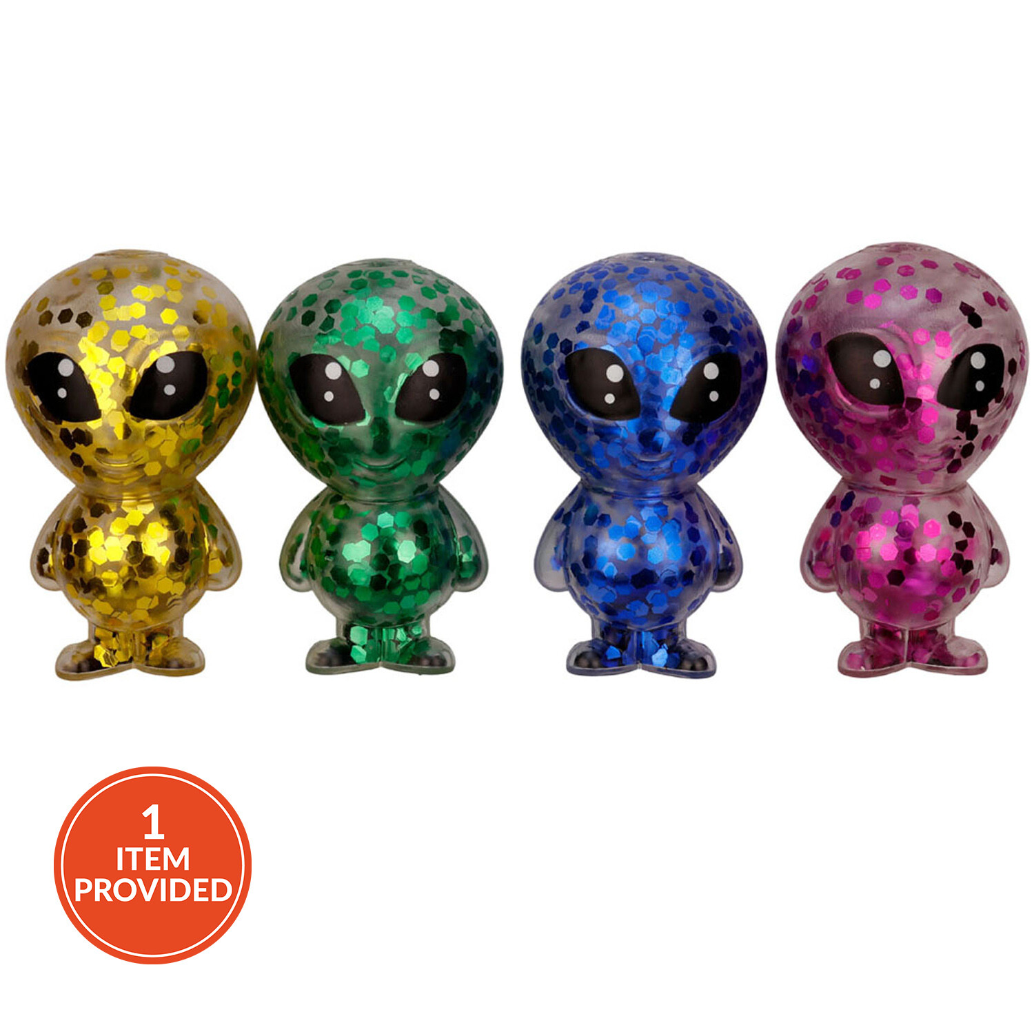 Squeeze Glitter Alien