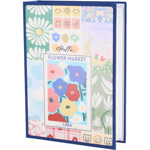 Lifeideas 200 Pocket Photo Album with Floral Cover