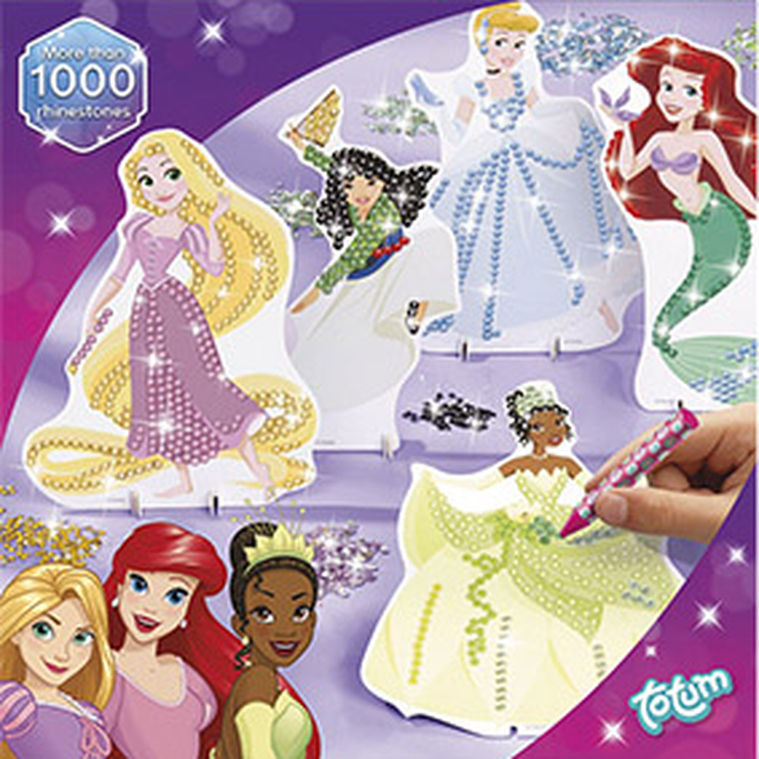 Totum Disney Princess Diamond Painting - Pink / 250G