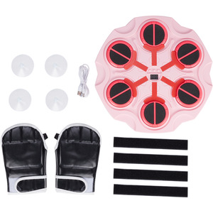 6-Target Music Boxing Machine with LED Lights for Kids