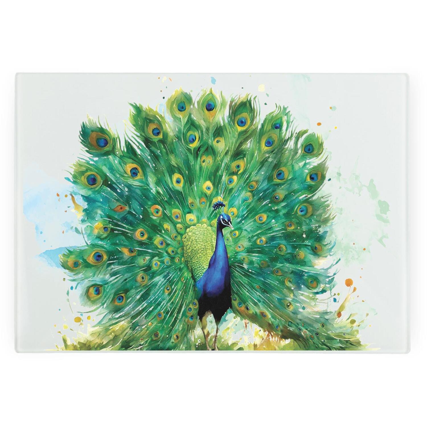 Image of Peacock Smooth Glass Worktop Saver -&hellip;