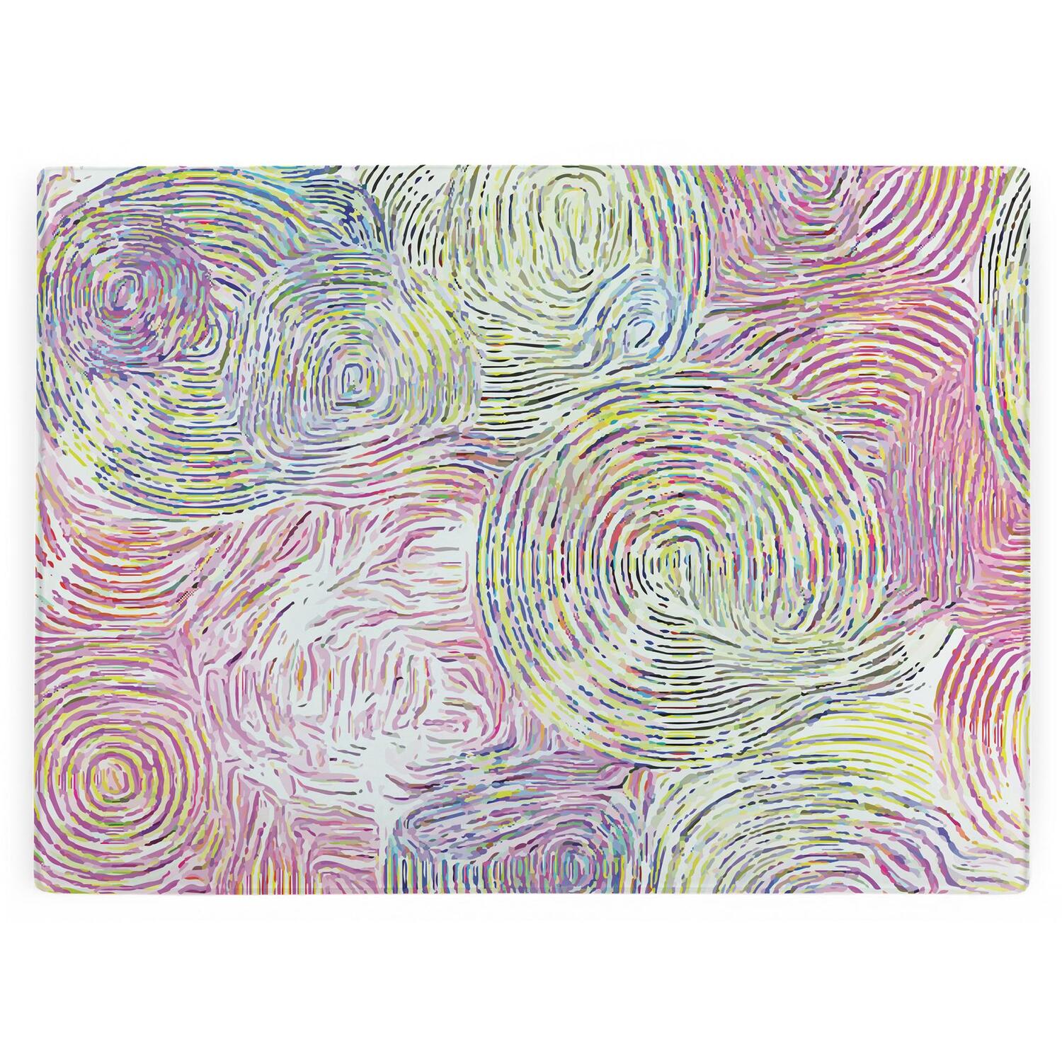 Image of Swirling Paints Large Glass Worktop Protector&hellip;