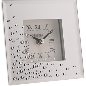 Hestia Scatter Diamante Mantle Clock
