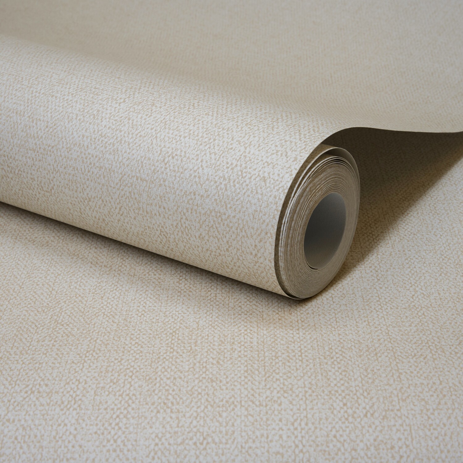 B&Q - Boutique Mini Twill Woven Texture Fabric Effect Pvc-Free Eco WallpaperIvory - Image 3