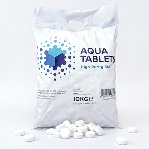 2 x Water Softener Salt Tablets 10kg High Purity Salt Reduces Lime Scale