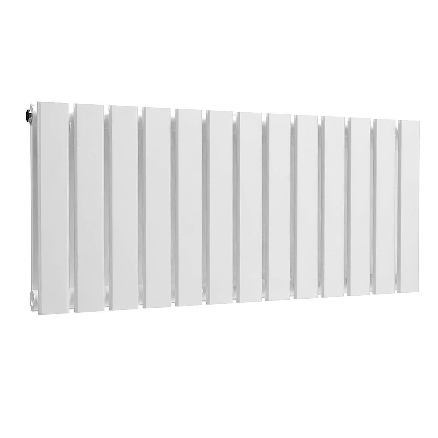 B&Q -  Flat Horizontal Radiator White 400 mm X 910 mm Double Panel Lux Flat-400-910D - Image 2