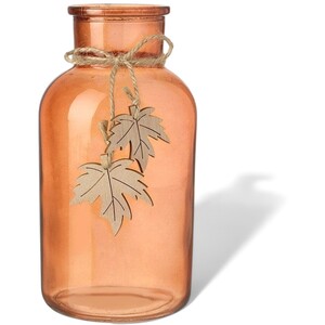 Autumnal Glass Jar Decoration