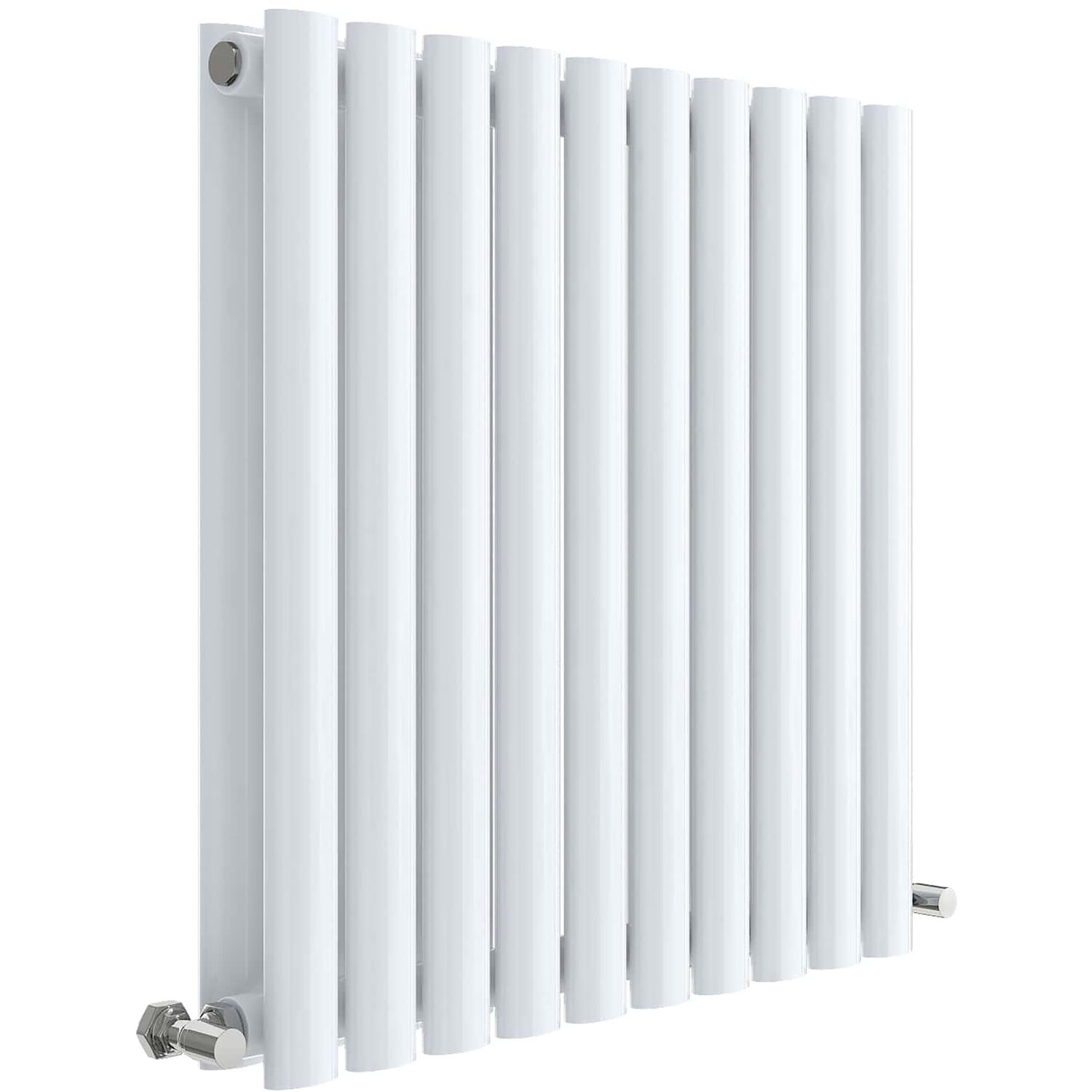 Balterley Embrace Horizontal Double Panel Radiator - High Gloss White C - Gloss White