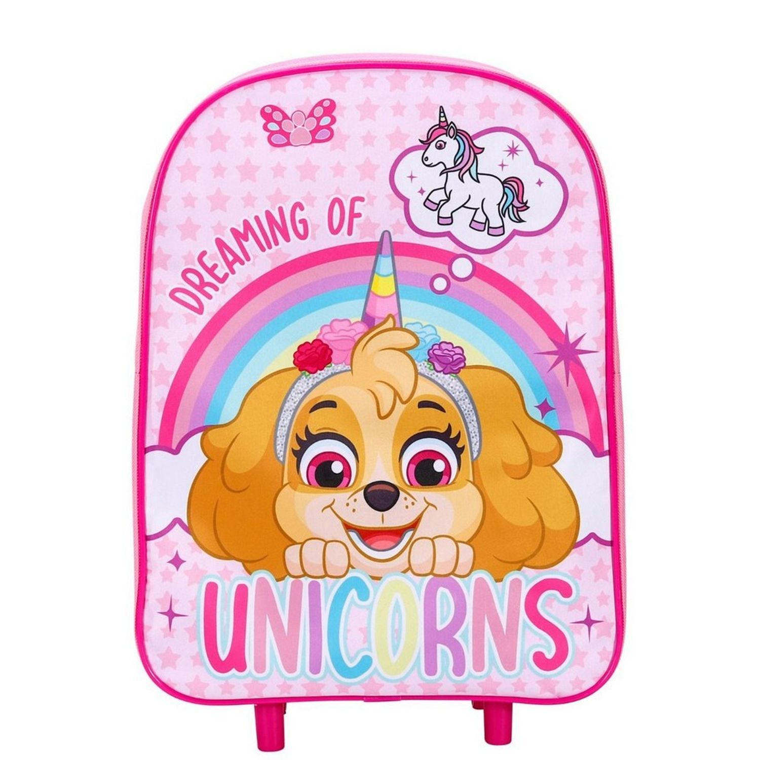 Paw Patrol Dreaming Unicorn Trolley Bag - Pink