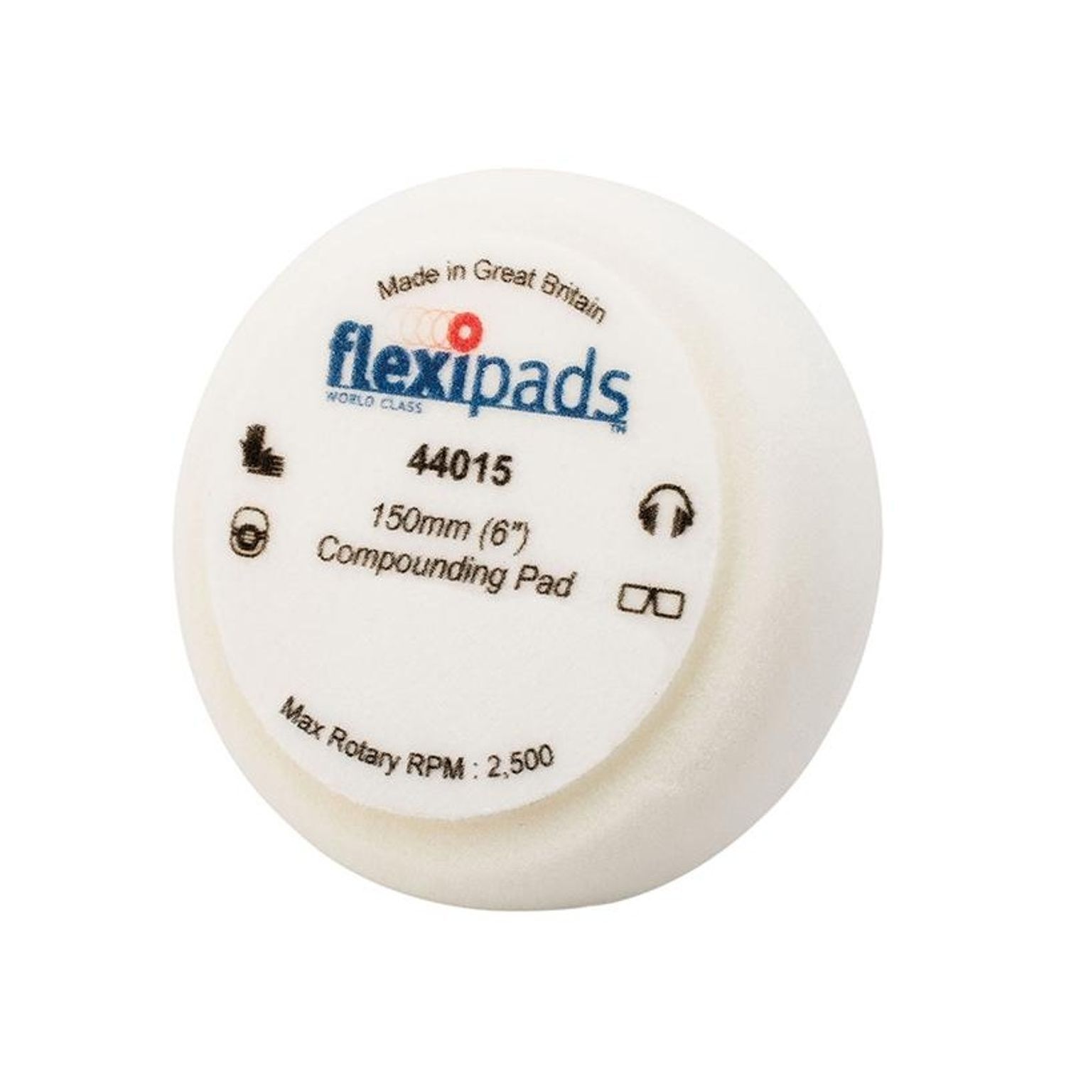 Flexipads World Class White Polishing Foams - Multi Colour