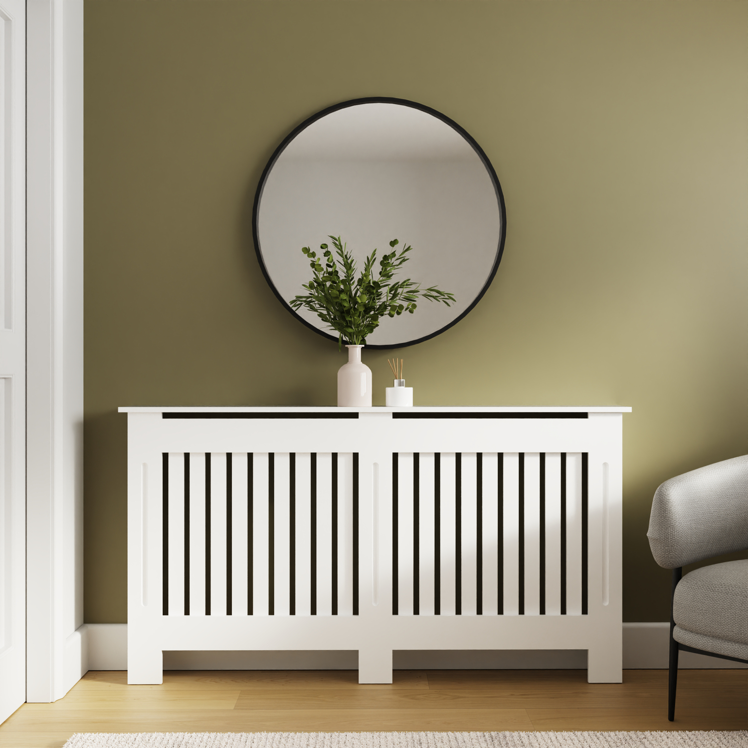 Harrison Freestanding Radiator Cover - Image 3