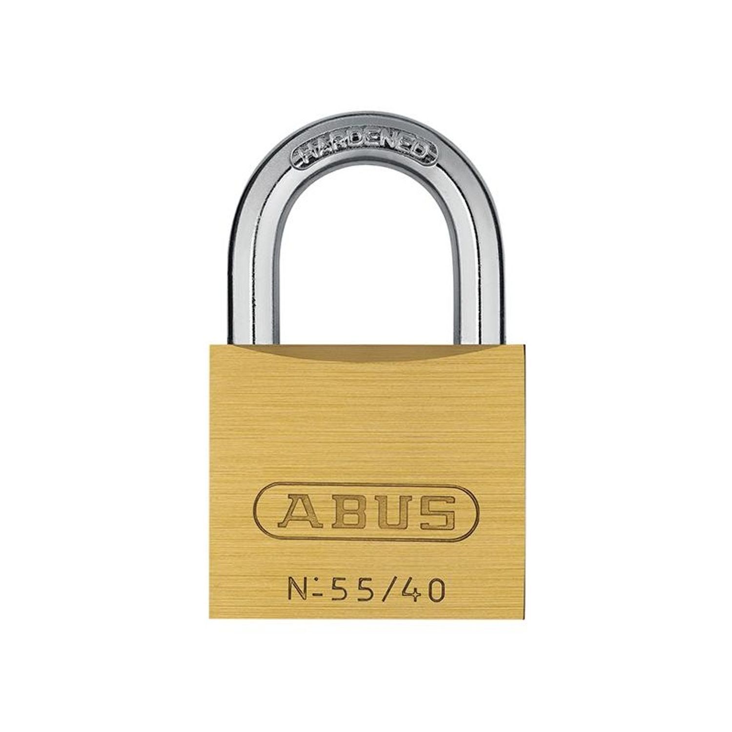 Abus Mechanical 55 Series Brass Padlock H - Multi Colour