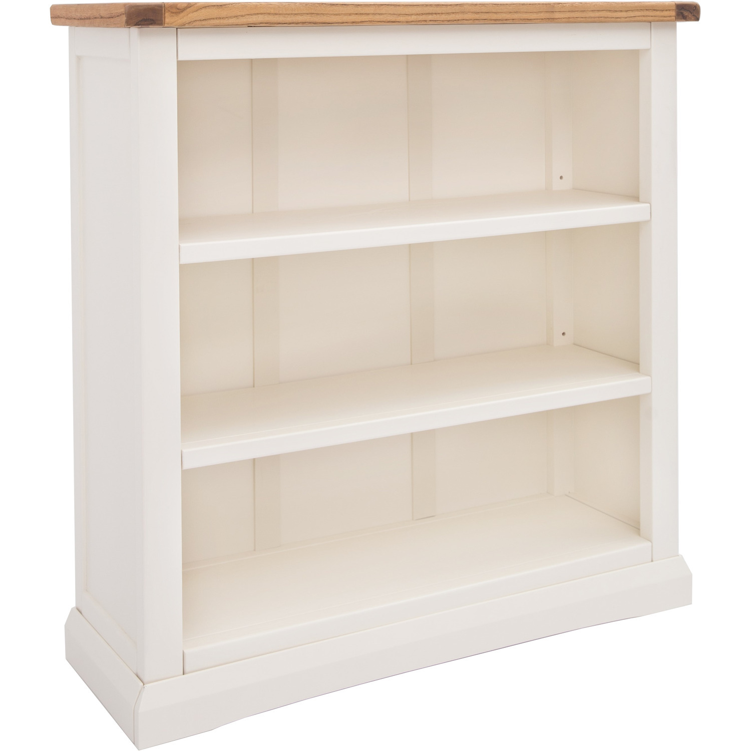 Rackhams White Bookcase With Plinth 90X90x30cm - Off - Image 3