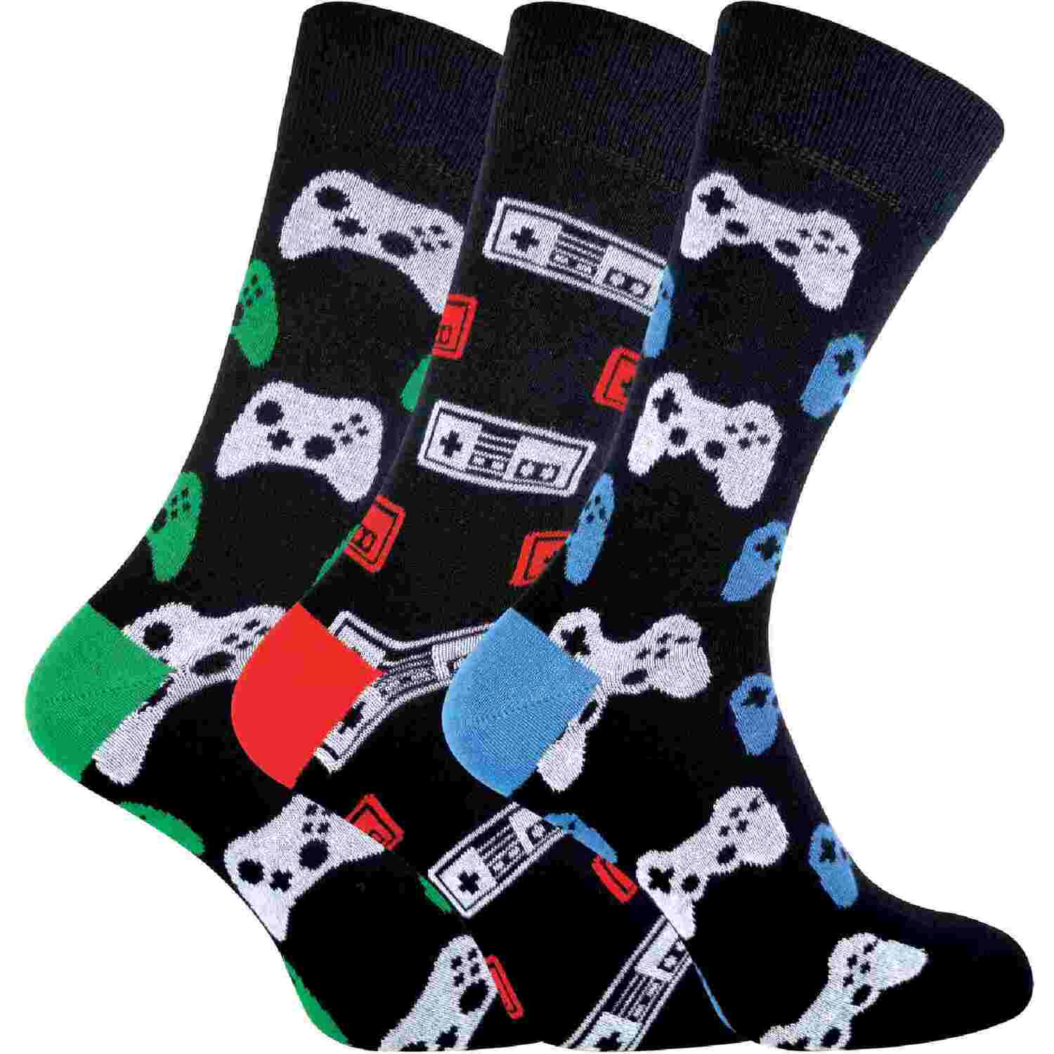 Sock Snob Mens Retro Gaming Funky Novelty Video Game Socks 6-11 - Image 2