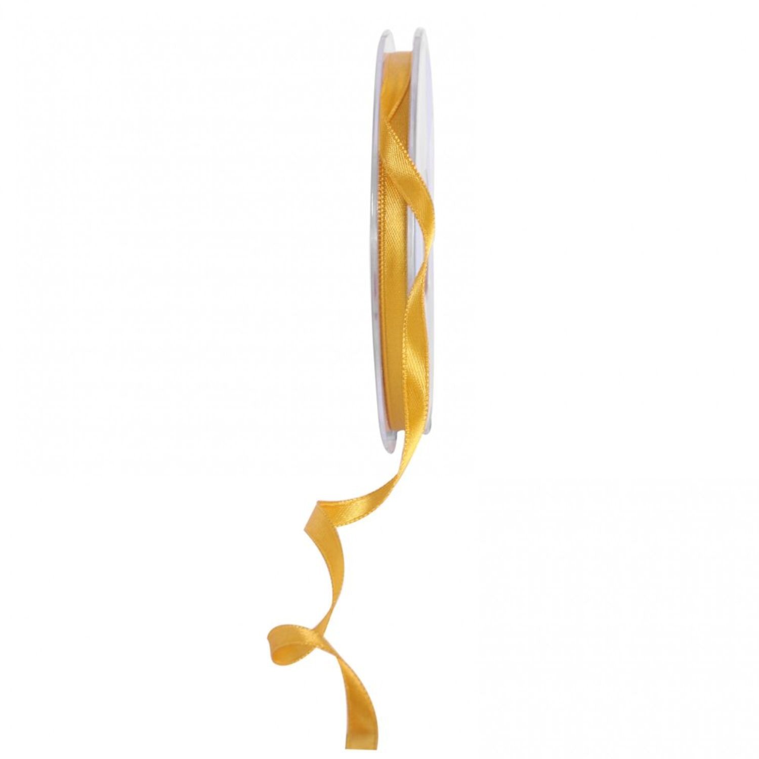Kdmd Unisex Gold Bright Satin Ribbon 6Mm 5 Pack - Image 2