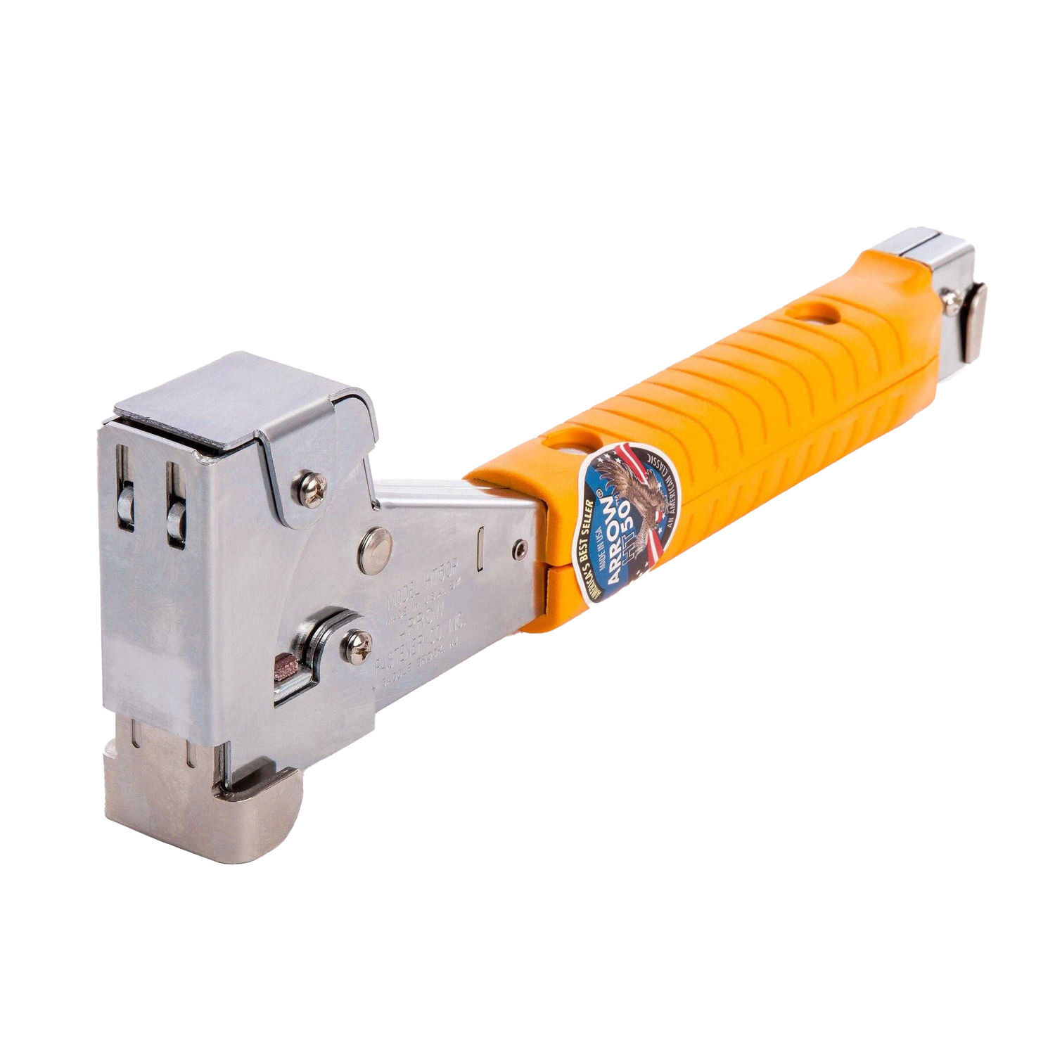 Arrow Heavy Duty Hammer Tacker - Yellow