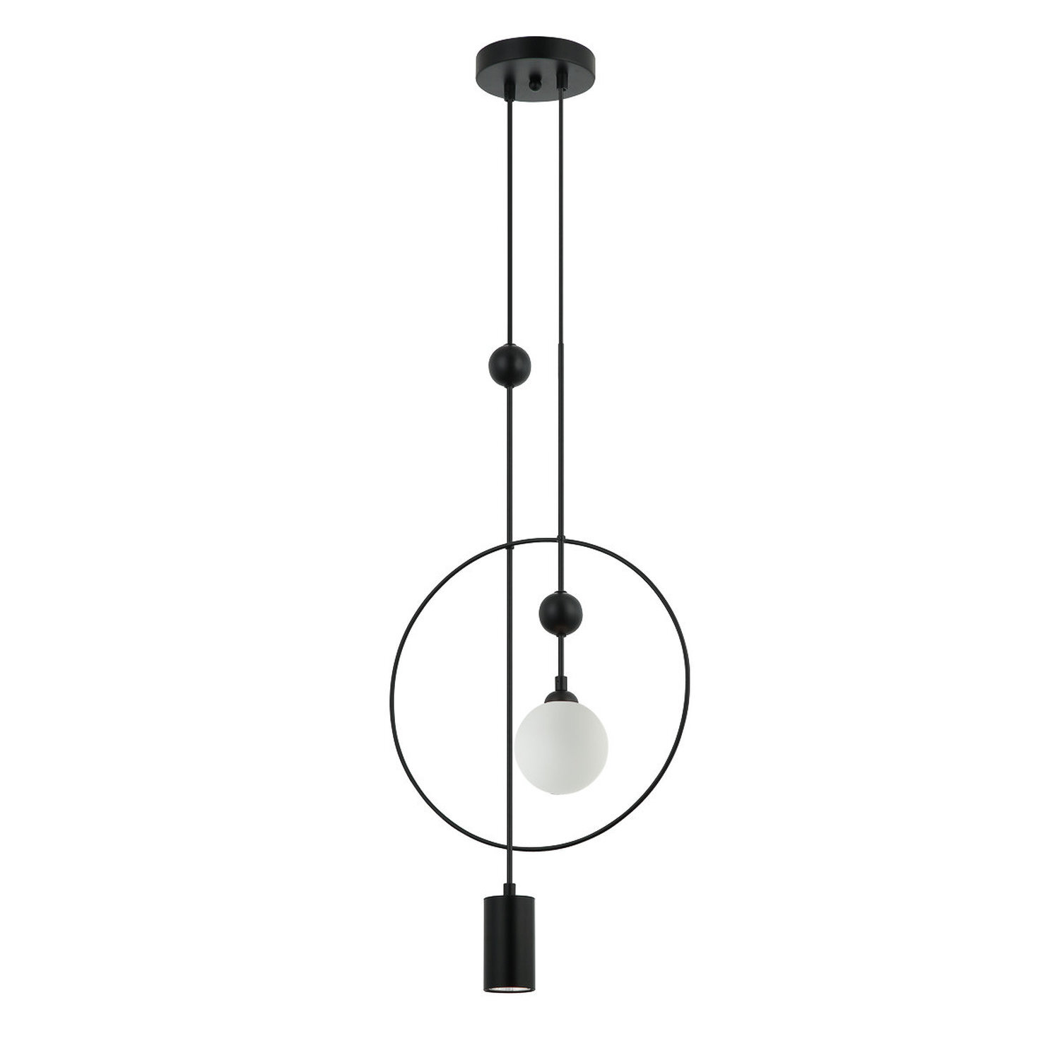 Italux Lighting Trosti Pendant Light Black - Black