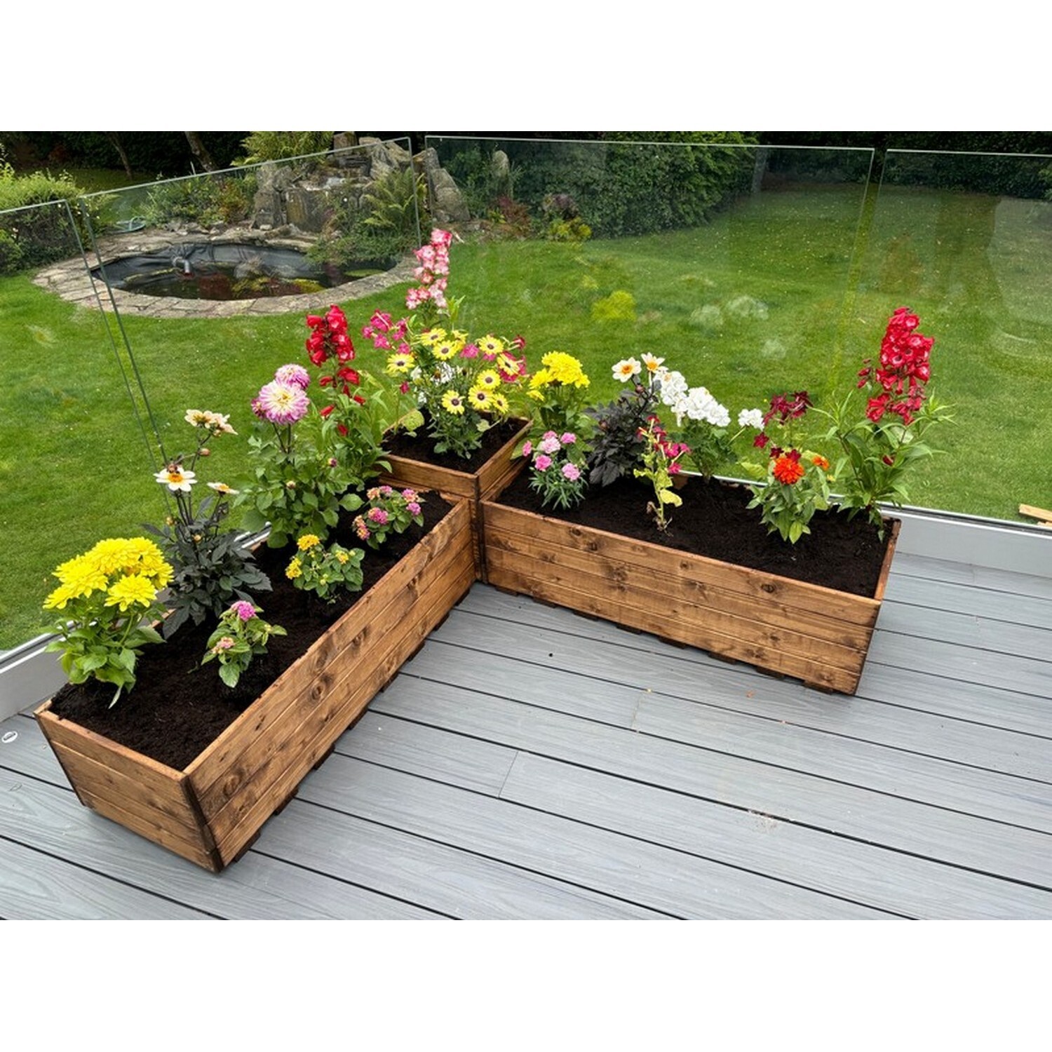 Charles Taylor - Corner Planter Set - FSC Certified Wood - Image 6