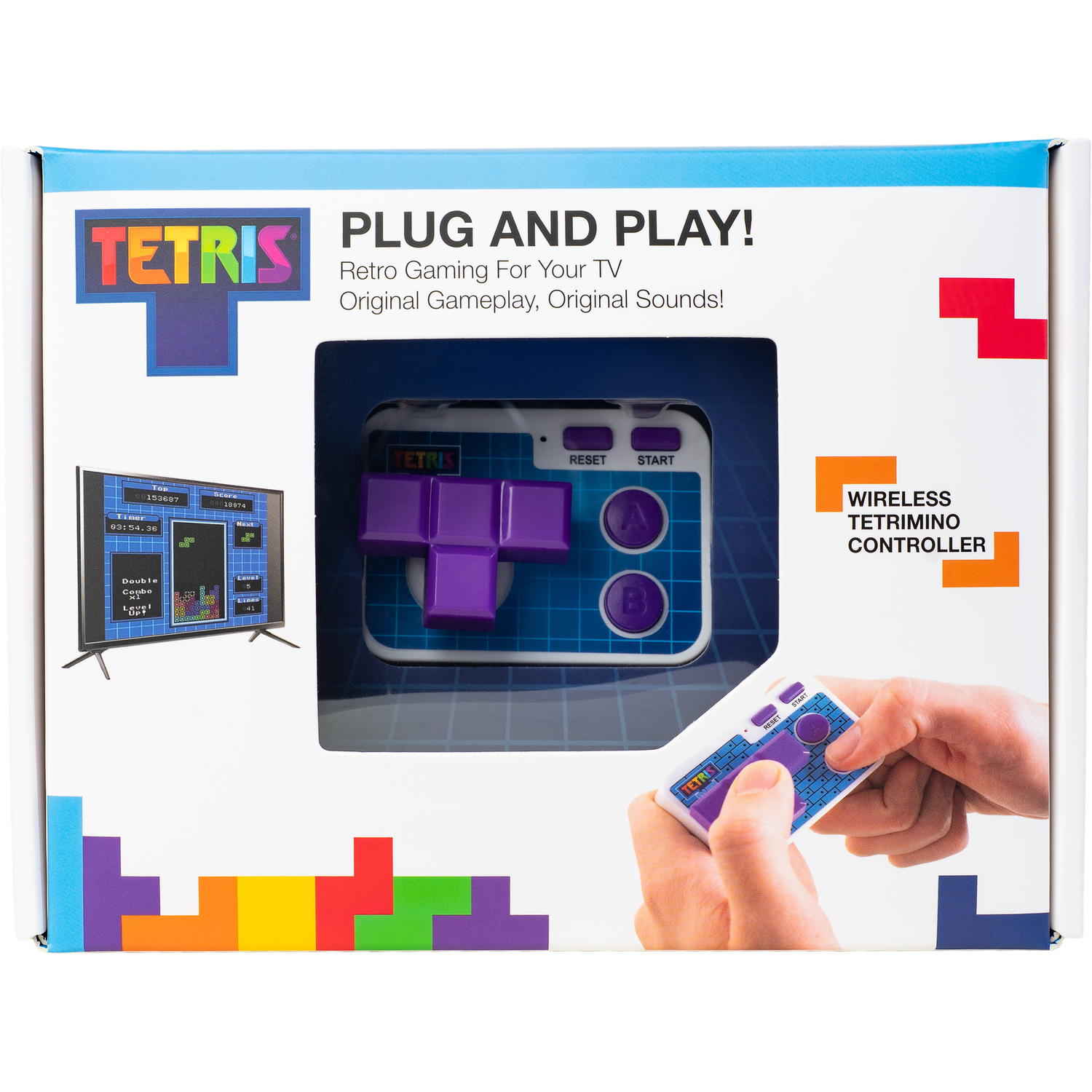 Tetris Plug And Play - Blue