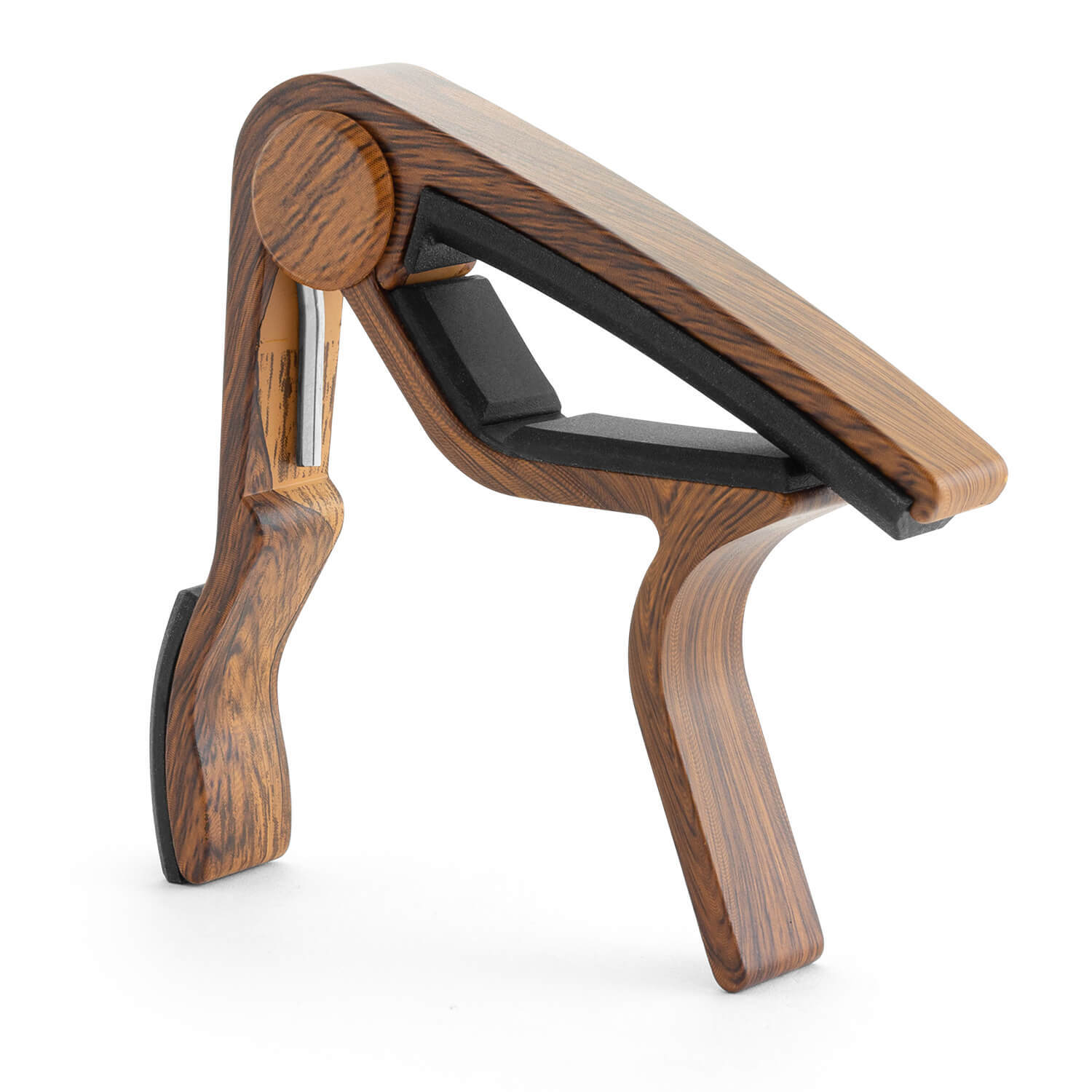 Tiger Guitar Capo - Trigger Capo - Dark Wood - Image 2