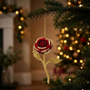 Red Rose Hanging Decoration