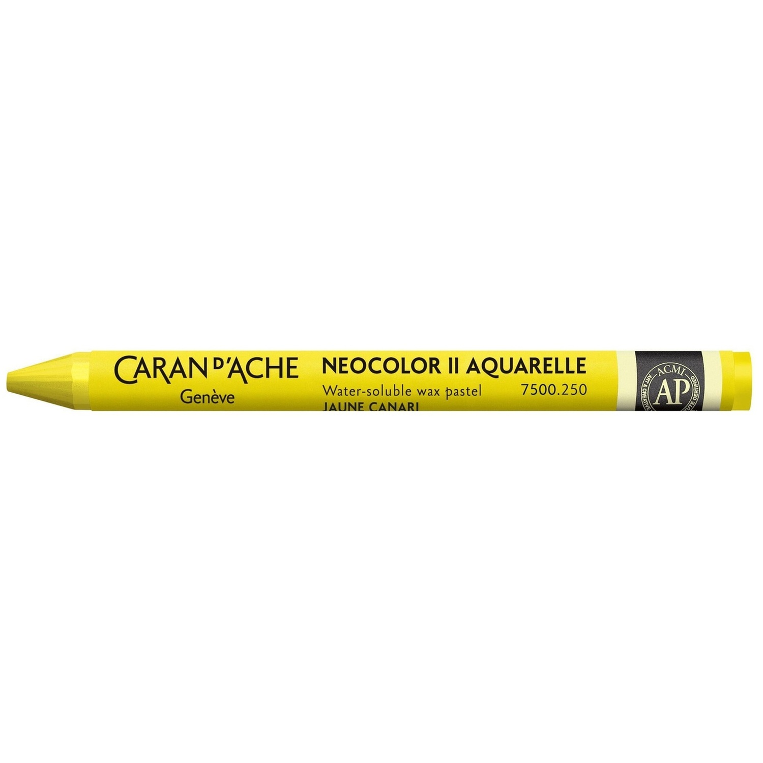 B&Q - Caran D Ache Neocolor Ii Water Soluble Wax PastelsArtist Crayon Colour(250 Canary Yellow) - Image 2