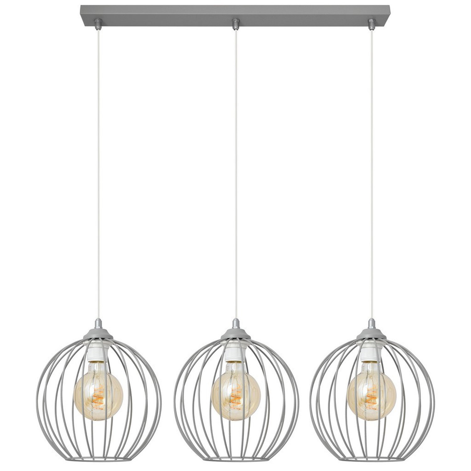 Helam Lighting Mercure Pendant Light Grey