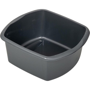 Addis Small Rectangular Bowl Metallic Black 8 Litre