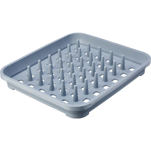 Addis Kitchen Drainer Plate Rack Light Grey