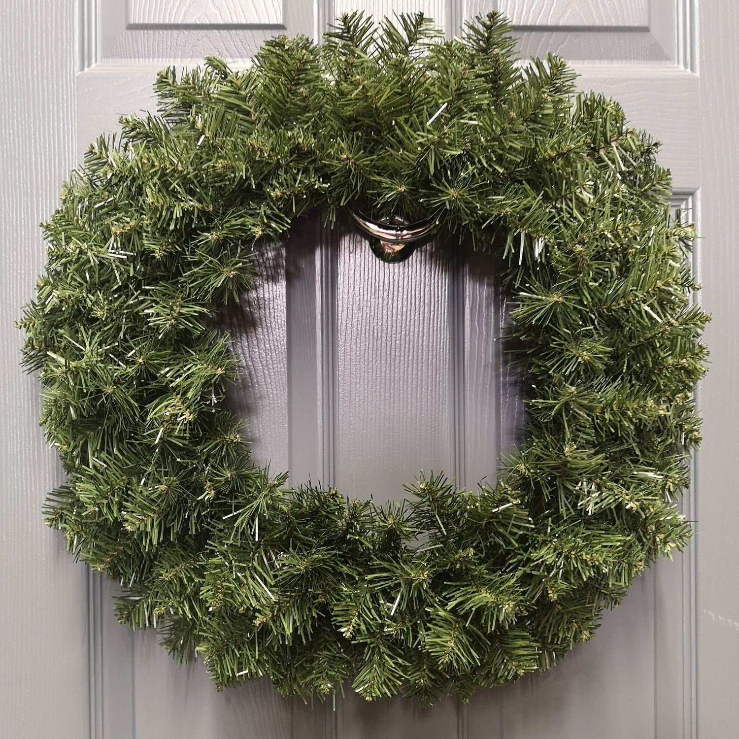 Samuel Alexander Imperial Pine Green Christmas Door Wreath 60 Cm - Image 1