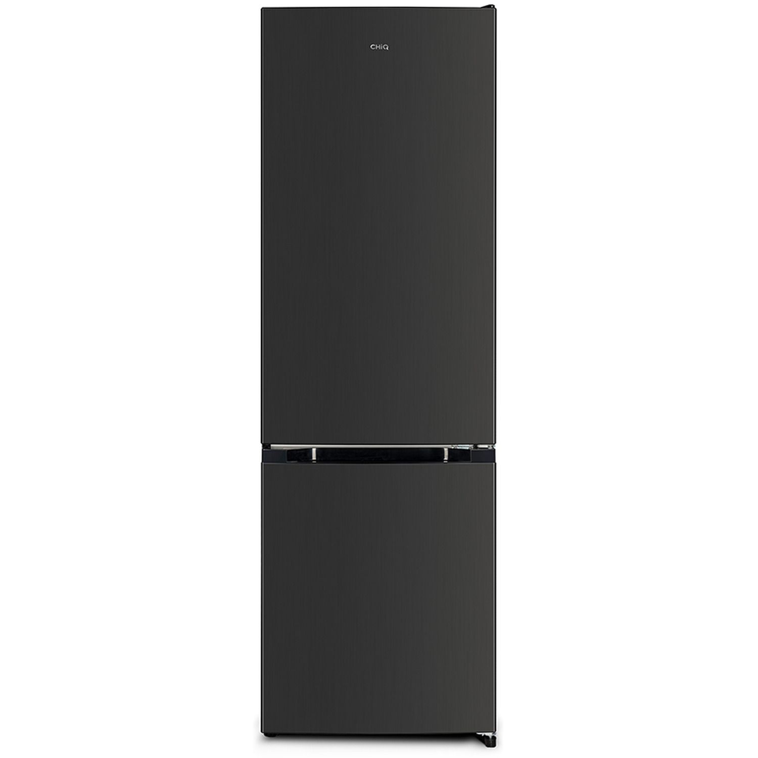 Image of CHiQ Freestanding Fridge Freezer, 260L - Dark Inox