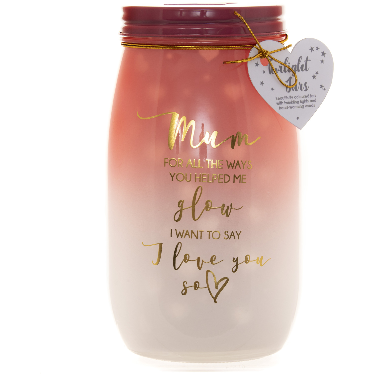 Twilight Jar (Mum) - Red