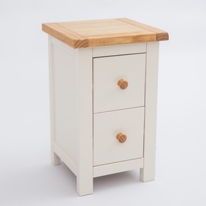 Maggiori 2 Drawer Petite Bedside Cabinet