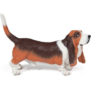 PAPO Dog and Cat Companions Basset Hound Toy Figure