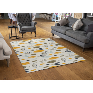 Autumn Floral Illustrations Rug