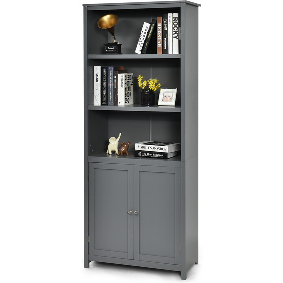 Costway Bookcase Shelving Storage Cabinet Unit