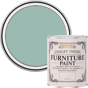 Rust-Oleum Chalky Furniture Paint - Coastal Blue 750ml