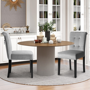 Lux Velvet Dining Chairs Set of 2