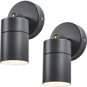 2 Pack of Kenn Adjustable Outdoor Wall Lights