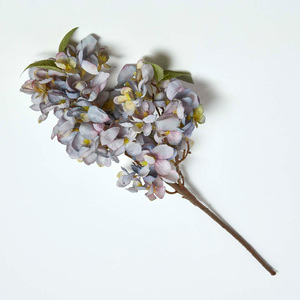 Blue Orchard Blossom Flower Single Stem 64 cm