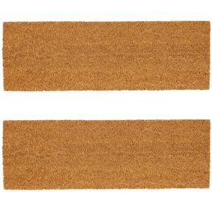 Nicola Spring Coir Step Mats - 60 x 20cm - Classic - Pack of 2