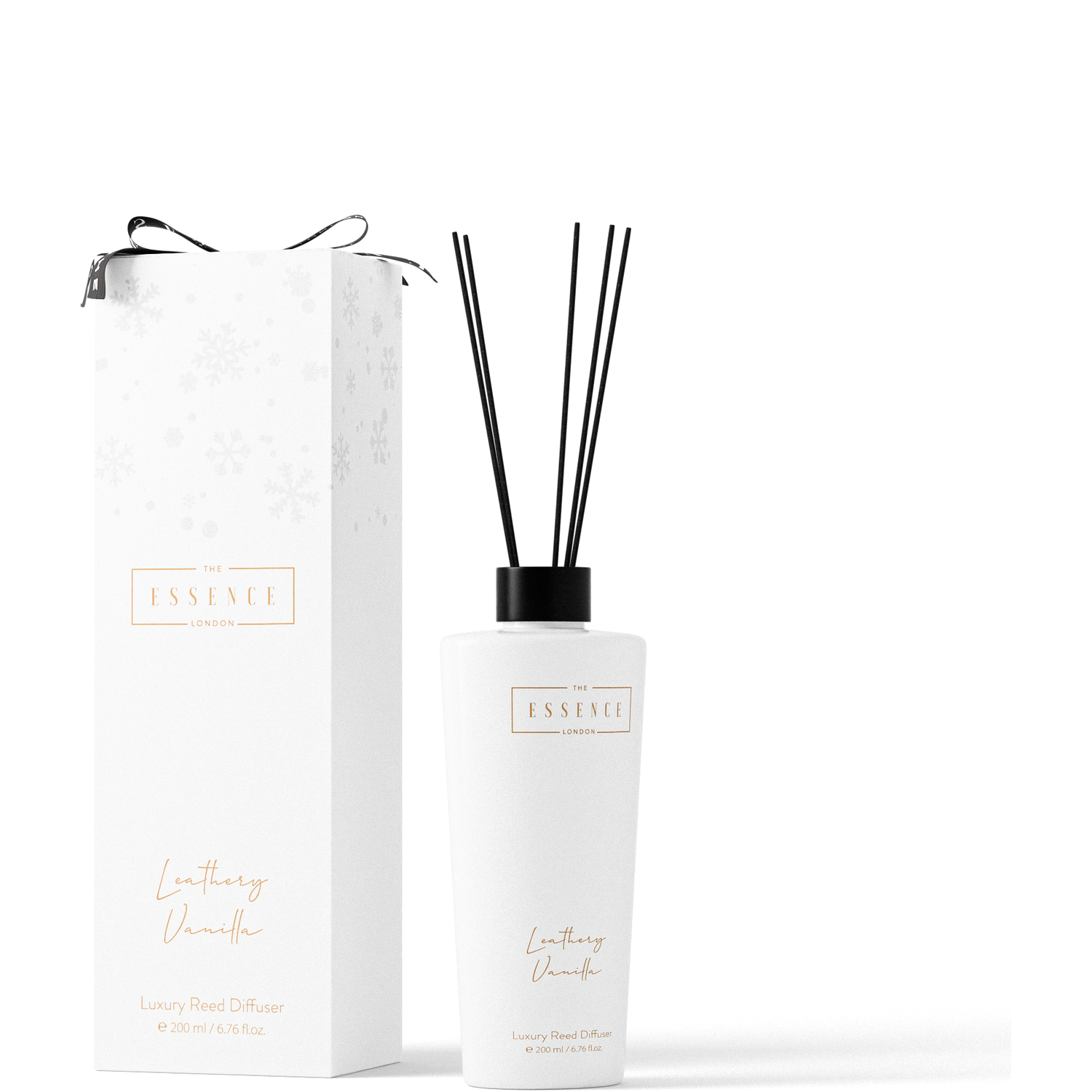 Leathery Vanilla Diffuser - White