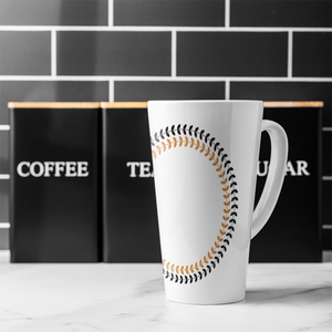Greek Olive Tree Leaves Latte Mug