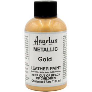 Acrylic Leather Paint Metallic Colours 4oz