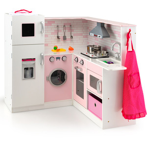 Kids Corner Play Kitchen Pretend Cooking Playset