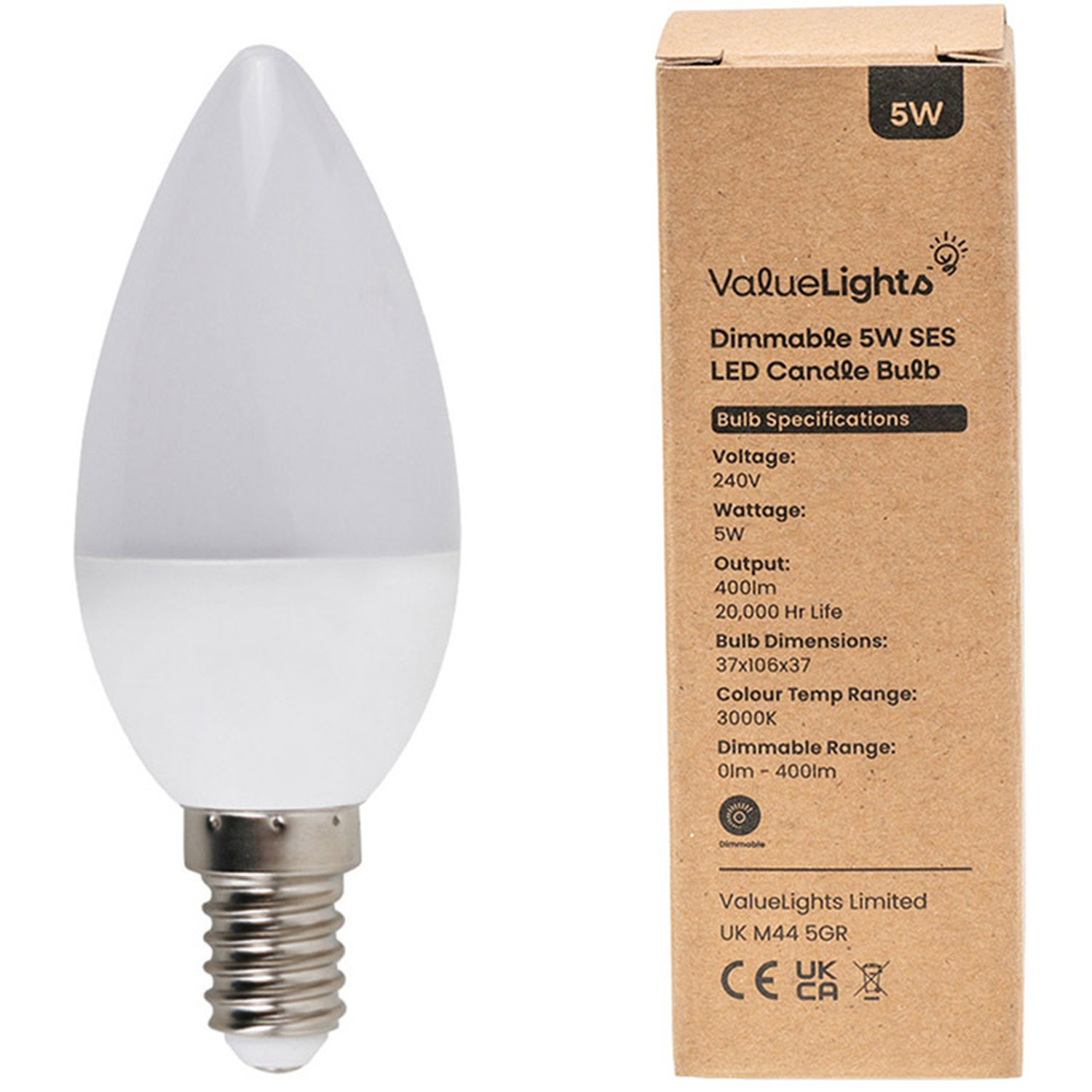 Image of 10 Pack E14 White Thermal Plastic&hellip;