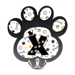 Dog Lead and Harness Hanger Letter X