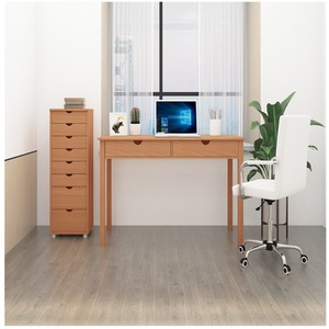 Gava Desk with two large drawers in Stained Wax
