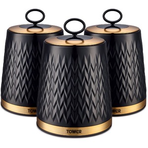 Empire Set Of 3 Canisters