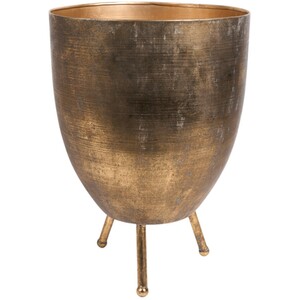 Gold Large Planter